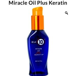 It’s a 10 Keratin Miracle Oil